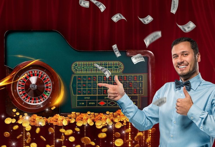 Antarmuka demo permainan di totogacor menampilkan saldo virtual dan pilihan permainan